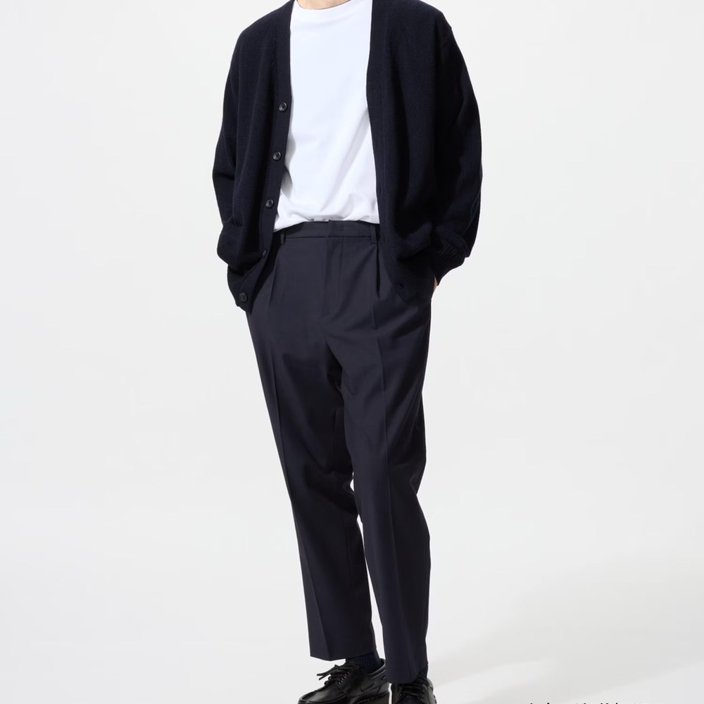 Uniqlo Smart Ankle Pants | Pleated